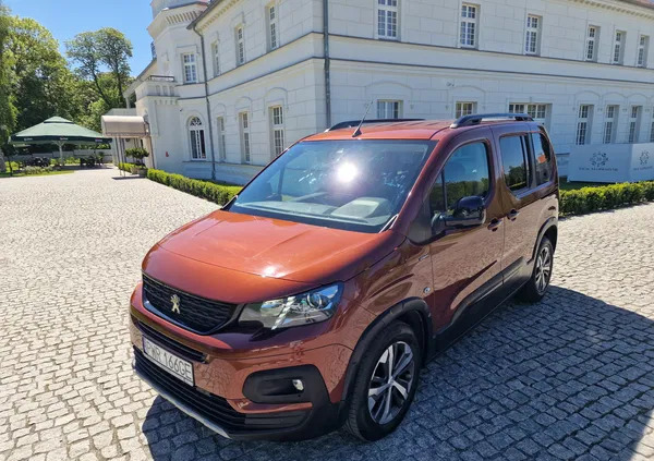 samochody osobowe Peugeot Rifter cena 78900 przebieg: 91000, rok produkcji 2019 z Września